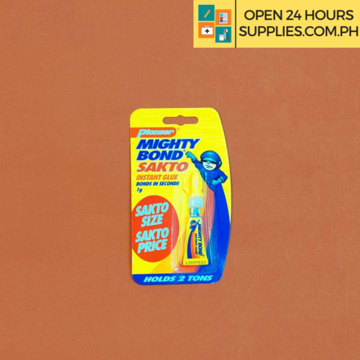 Mighty Bond (Pioneer) Instant Glue 1g | Lazada PH