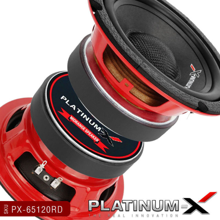 platinum-x-reddevil-ลำโพง-มิดเบส-6-5นิ้ว-โดมลายเคฟล่า-เสียงดี-เสียงเบส-ลำโพงรถยนต์-ลำโพงติดรถยนต์-ดอกลำโพง-เครื่องเสียงรถยนต์-ขายดี-65120-rd