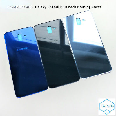 Samsung J6+ J6Plus Original Back Housing Rear Glass Door Replacement Case Dirt-proof Back Cover