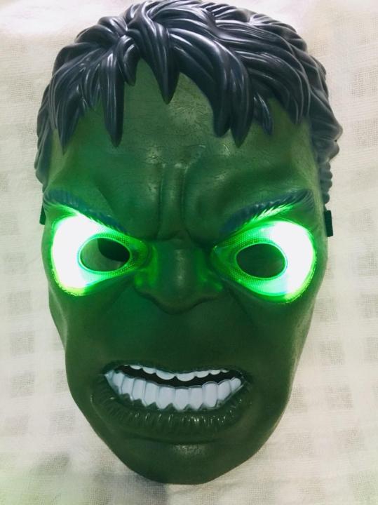 หน้ากากเดอะฮัค-the-hulk-mask-avengers-super-hero-มีไฟ