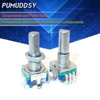 5PCS Half axis rotary encoder,handle length 20mm code switch/EC11/ digital potentiometer with switch 5Pin WATTY Electronics