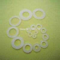 ℡☌▼ 100pcs White Plastic Nylon Flat Spacer Washer Insulation Gasket Ring For Screw Bolt