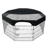 Octagon Pet Playpen Cover Mesh Pet Playpen Cover Puppy Cat Fence Cage Covers 24 Inches