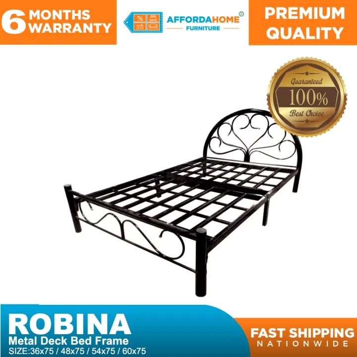 AFFORDAHOME FURNITURE ROBINA METAL BED FRAME Lazada PH