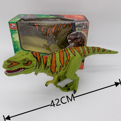 ของเล่นไดโนเสาร์3D เดินได้ มีเสียง ลิ้นมีไฟ ตามีไฟ ของเล่น dinosaur ใส่ถ่าน2AA  ของเล่นเสริมทักษะ ไดโนเสาร์น่ารัก       1061