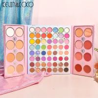 KEVIN&amp;COCO 72 Color Girl Eyeshadow พาเลต แต่งหน้าอายแชโดว์ บลัชออน ไฮไลท์