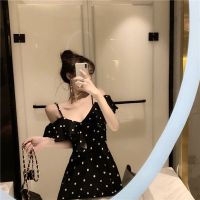 COD DSFDGESERRRRR black dress plus size dress sexy backless beach summer dress for woman formal dress korean dress halter dress floral challis fairy trendy dress debut dress gown for women