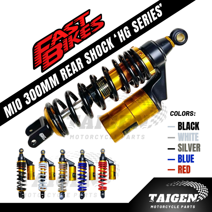 FASTBIKES MIO BEAT CLICK Rear Shock 300mm HG Series Lazada PH