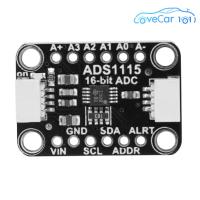 ADS1115 16บิตโมดูล I2C 2.0V ถึง5.5V ความแม่นยำเอดีซี4แชนเนลบอร์ดพัฒนาเข้ากันได้กับ STEMMA QT Qwiic ADS1115กระดานโมดูลตัวแปลง A/d