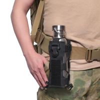 ;[=- Military Molle Water Bottle Pouch Walkie Talkie Holder Bag Radio Pouch Holster Outdoor Hunting Travel Sport Bottle Pouch Package