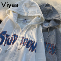 Viyaa เสื้อฮู้ด เสื้อแขนยาวอบอุ่น หลวมและสบาย ชิค สบาย น่ารัก ทันสมัย WWY23A01JI 41Z231013