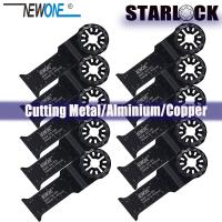 1-3/8 "Starlock E-Cut BIM ใบเลื่อยแบบยาวขึ้นใบเลื่อยแบบสั่นใบมีดเครื่องมือสำหรับตัดไม้พลาสติก Drywall โลหะ