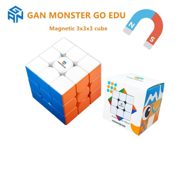GAN Cube Monster Go EDU 3X3x3 Speed Cube GAN Professional