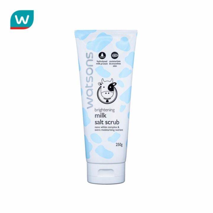 โปรส่งฟรีวันนี้เท่านั้น-ลด-50-watsons-วัตสัน-ไบรท์เทนนิ่ง-มิลค์-บอดี้-สครับ-250ก-เก็บเงินปลายทาง-cod