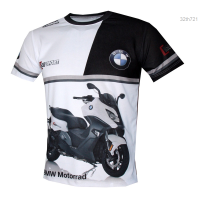 S1000RR 2023 Summer R1200GS BMW C650 HP4 Motorcycle and Motorcycle Print T-shirt fashion versatile t-shirt