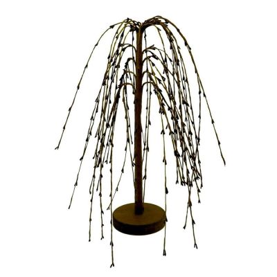 Pip Berry Weeping Willow Tree Rustic Vintage Decoration Art 14 Inch