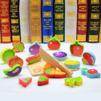 [COD] play house imitation fruit board loaded with vegetables to see children kitchen early education toys