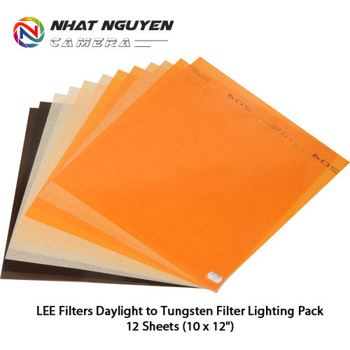 HCM]Gel Màu LEE Filters Daylight to Tungsten Filter 