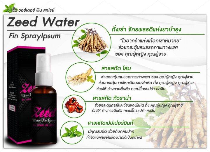 จัดส่งไว-ขายแต่ของแท้-ไอเท็มขายดี-ฟิน-zeed-สเปย์เปลี่ยนแม่บ้าน-เป็น-แม่เสือสาว-ใช้ได้ทั้งหญิงและชาย-สินค้าไม่ระบุหน้ากล่อง-บวกบรรเทากลิ่นในช่องปาก