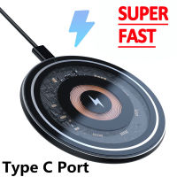 15W Fast Wireless Charger Pad for iPhone 14 13 12 11 X Pro Max Samsung Xiaomi Huawei Induction Wireless Charging Dock Station