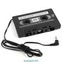 Universal Car Cassette Tape Stereo Adapter Tape Converter สำหรับ IPod สำหรับ MP34 AUX Cable CD Player Magnetic Car Tape Player