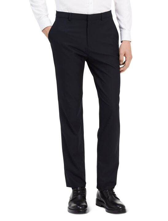 Quần Tây Nam Calvin Klein Infinite Flex Slim Suit Dress Pants Sky |  