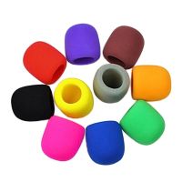 10PCS Karaoke Sponge DJ Microphone Foam Windscreen Mic Cover