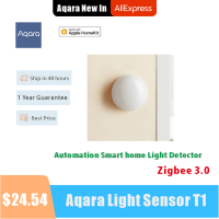 2023 Aqara Light Sensor เซ็นเซอร์ความสว่าง T1 Zigbee 3.0 AutoSmart Home Light Detector Magnetic APP Control Work For Homekit