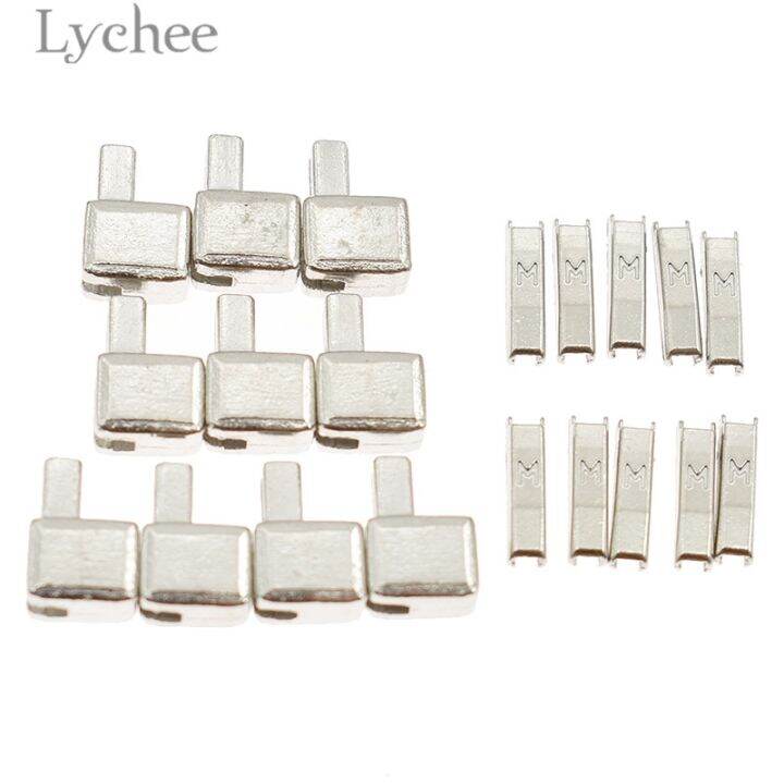 lychee-life-10-sets-3-metal-repair-zipper-stopper-open-end-zipper-stopper-diy-sewing-zipper-accessories-for-clothes