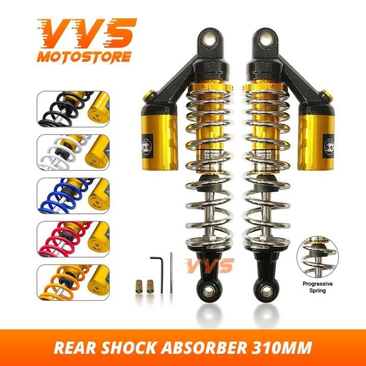 XRM Shock Gas Absorber Adjust Rear 310MM High Performance Racing Hero