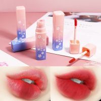 ลิปเคลือบลิปสติก สีสวย ติดทน ลิปสติกแท้แบรนด์ 6 สีLong-lasting beautiful lipstick