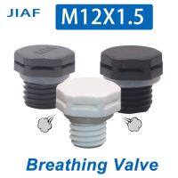 M12 10ชิ้น * 1.5กันน้ำไนลอนช่องแอร์สกรูวาล์วปลั๊กป้องกัน E-PTFE วาล์วระบายอากาศพลาสติก12มม.