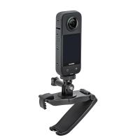 คลิปกล้องเพื่อการกีฬาสะพายหลังสำหรับ DJI Action 3/Insta360/Gopro สามารถหมุนได้360องศาสำหรับอุปกรณ์เสริม DJI Action 3