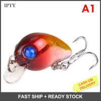 IPTY 3ซม./1.6G Mini Micro BASS Perch ลอยตกปลาล่อลอยประดิษฐ์