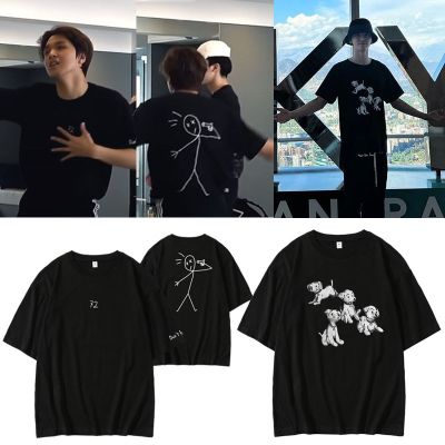 New Korean Fashion K Pop T Shirt NCT DREAM JAEMIN HAECHAN T-shirt Cotton Premium Quality Kpop Fans Tees Kawaii Graffiti Tops