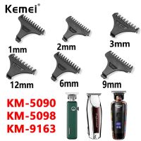 Kemei 0mm Hair Trimmer Limit Comb Universal Black Guards Hairdresser Hair Cutting Guide for KM-5090 KM-5098 1 2 3 6 9 12mm