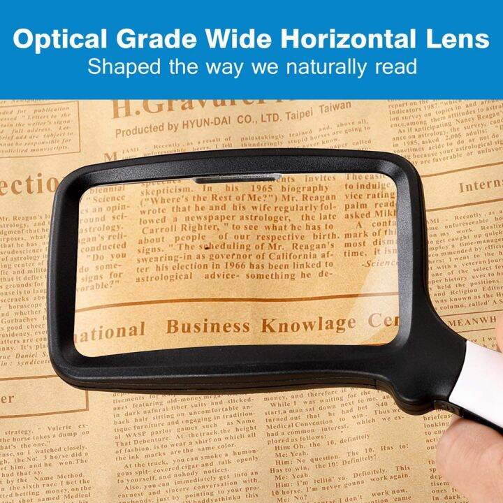 CUFF Folding Read Easily Low Vision for Reading 2X Magnification