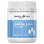 Viên uống Omega 3 6 9 Healthy Care Úc, lọ 200 viên