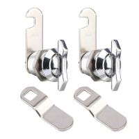 2pack Offset Cam Lock Storage Door Keyless Latch RV Compartment Drawer Mailbox Non-Locking Cabinet Camper Thumb Operated