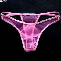 【YF】▩  Lovers Gauze Men See Through Transparent Thong Low Waist Mesh Tight-fitting Gay Sissy G-string