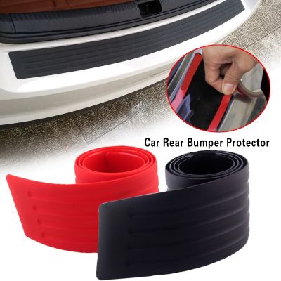 【hot】♧  104cm 90cm Car Door Sill Plate Protector Rear Guard Rubber Mouldings Trim Cover  Strip Styling