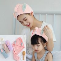 【DT】hot！ Hair Drying Hat Microfiber Dry Cap Shower Super Absorption Turban