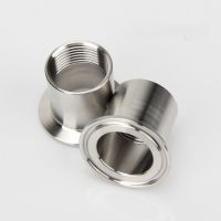 1/2 quot; 2 quot; (DN15 DN50) Adapters for heater Sanitary Stainless Steel SS304 Female Threaded Ferrule Pipe Fittings Tri Clamp