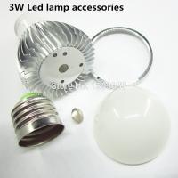 หลอดไฟ LED สำหรับ E14ชุดปรับปรุงหลอดไฟ LED 3W อุปกรณ์ B22ชิ้นส่วน DIY E27อลูมิเนียมโคมไฟ Gu10หลอดไฟ