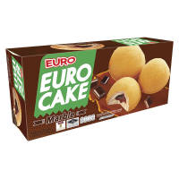 Euro Cake 20 g. Pack of 12 Chocolate Flavored Sachets
