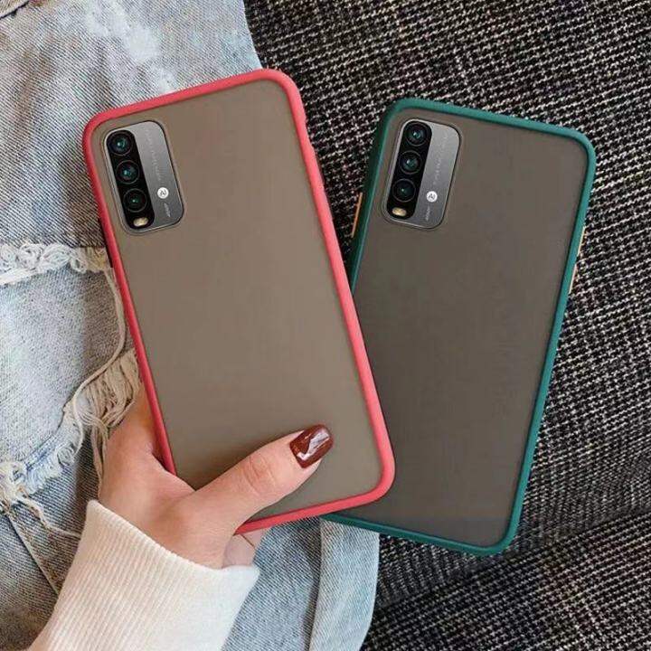 ส่งจากกรุงเทพ-เก็บเงินปลายทาง-ปุ่มสีผิวด้าน-case-xiaomi-redmi-9t-xiaomi-redmi-note-9t-เเสี่ยวมี่-ขอบนิ่มหลังแข็ง-ของแท้-100-พร้อมจัดส่ง