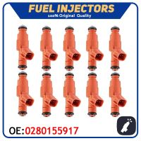 10Pcs/Lot High Quality Car Fuel Injector 0280155917 For Ford F-550 F-450 F-350 F-250 Excursion E-450 E-350 2000-2004