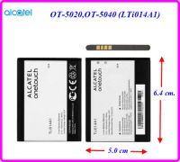 แบตเตอรี่ Alcatel OT-5020,OT-5040 (LTi014A1) 5.0x6.4 cm. 1400 mAh.