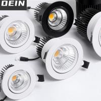 Downlight lights Ceilin 3w 5w 7w 9w 12w 15w 18w Dimmable Led bulb AC110v 220v Recessed led ceiling light Indoor Lighting