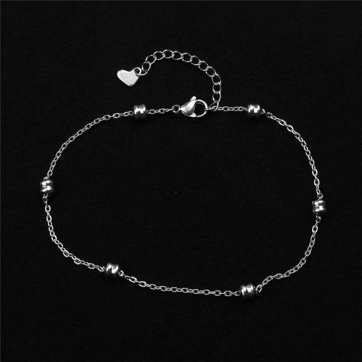 trendy-stainless-steel-anklet-simple-on-foot-ankle-bracelets-for-women-men-leg-chain-jewelry-gifts-23-5cm-22cm-long-1-pc